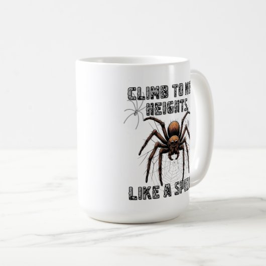 arachnide beklimming koffiemok (Voorkant rechts)