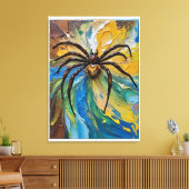 arachnis II Canvas Afdruk (Insitu (Woonkamer))