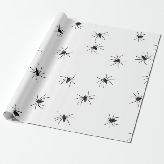 Arachnofobie spin cadeaupapier (Uitgerold)