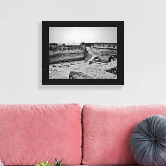 Arad Fort Canvas Afdruk (Insitu (Woonkamer))