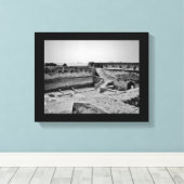 Arad Fort Canvas Afdruk (Insitu (Houten vloer))