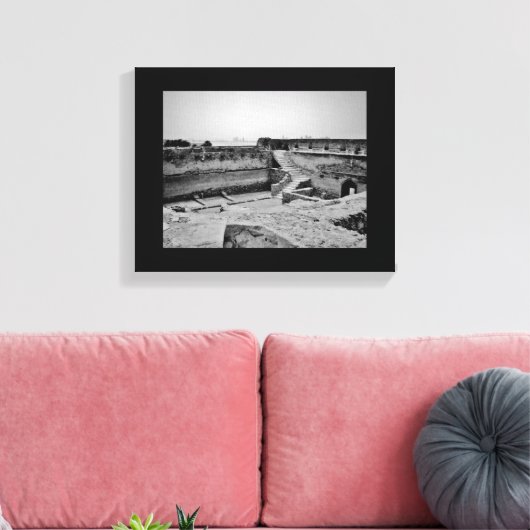 Arad Fort Canvas Afdruk (Insitu (Woonkamer))