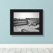 Arad Fort Canvas Afdruk (Insitu (Houten vloer))