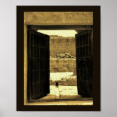 Arad Fort Entrance Poster (Voorkant)