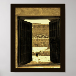 Arad Fort Entrance Poster