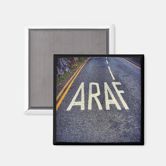 Araf Magneet (Voorkant / Achterkant)