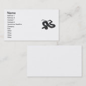 Arafura File Snake Visitekaartje (Voorkant / Achterkant)