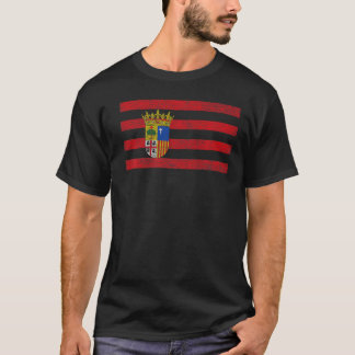 ARAGON FLAG SPANJE ZARAGOZA T-SHIRT