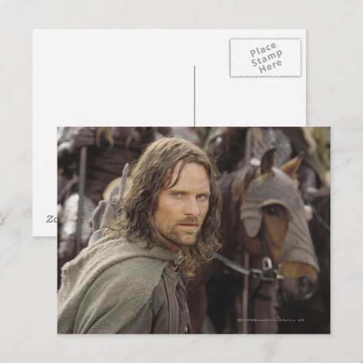 Aragón met paard briefkaart (Voorkant / Achterkant)