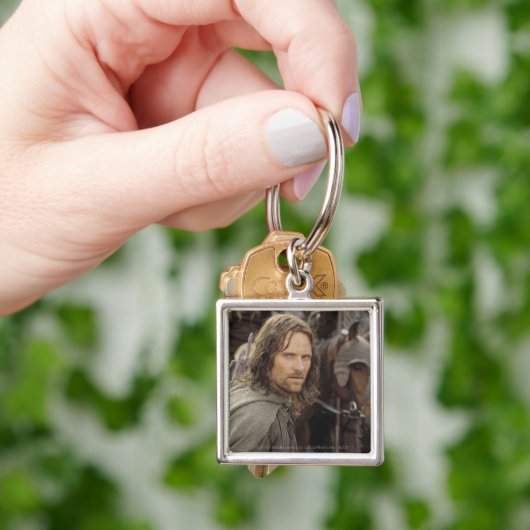 Aragón met paard sleutelhanger (Hand)