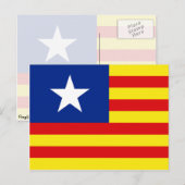 Aragón, Zuid-Koreaanse vlag Briefkaart (Voorkant / Achterkant)