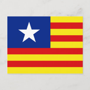 Aragón, Zuid-Koreaanse vlag Briefkaart