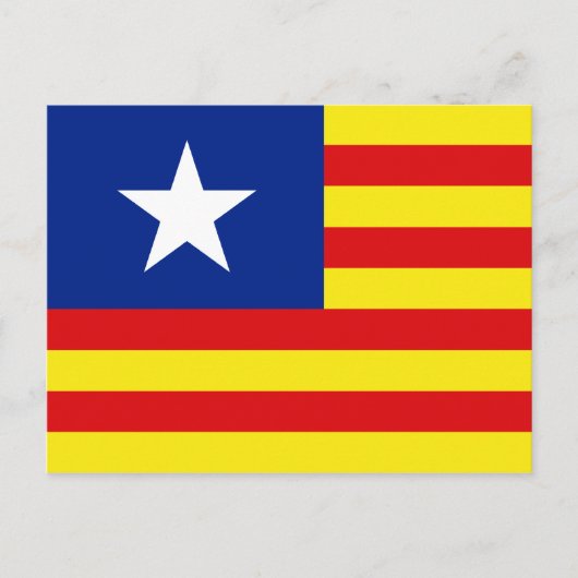 Aragón, Zuid-Koreaanse vlag Briefkaart (Voorkant)