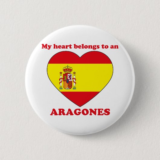 Aragones Ronde Button 5,7 Cm (Voorkant)