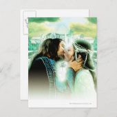 Aragorn en ARWEN™ Kiss Briefkaart (Voorkant / Achterkant)
