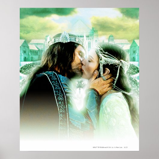 Aragorn en ARWEN™ Kiss Poster (Voorkant)