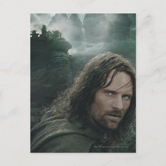 Aragorn en Ringwraiths Briefkaart (Voorkant)