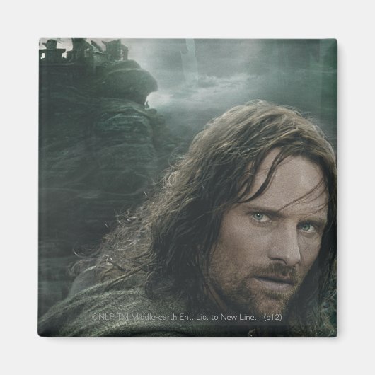 Aragorn en Ringwraiths Magneet (Voorkant)