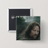 Aragorn en Ringwraiths Vierkante Button 5,1 Cm (Voorkant /achterkant)