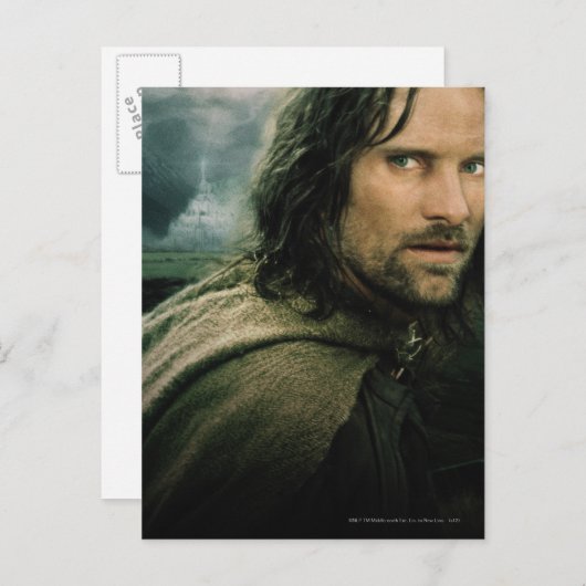Aragorn gaat dicht briefkaart (Voorkant / Achterkant)