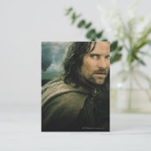 Aragorn gaat dicht briefkaart (Staand voorkant)