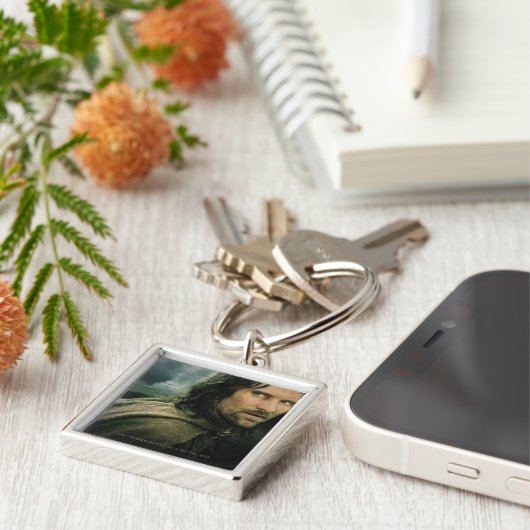 Aragorn gaat dicht sleutelhanger (Zijkant)