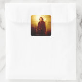 Aragorn Ggloing Vierkante Sticker (Tas)