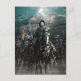 Aragorn Leading on Horse Briefkaart