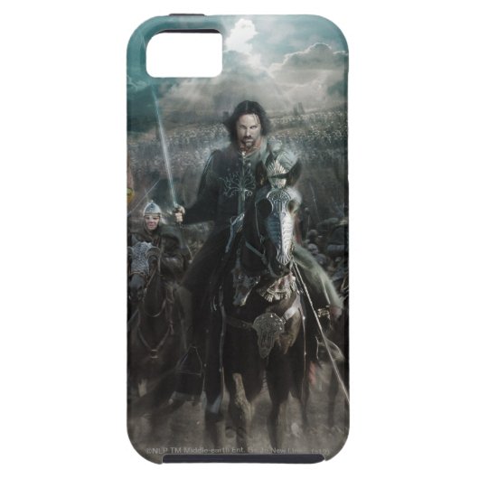 Aragorn Leading on Horse Case-Mate iPhone Case (Achterkant)