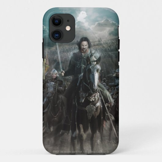 Aragorn Leading on Horse Case-Mate iPhone Case (Achterkant)