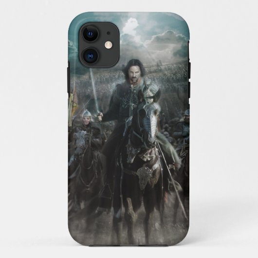 Aragorn leidt te paard Case-Mate iPhone case (Achterkant)