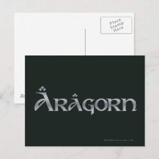 Aragorn logo briefkaart (Voorkant / Achterkant)