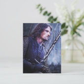 Aragorn met bloed briefkaart (Staand voorkant)