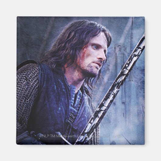 Aragorn met bloed magneet (Voorkant)