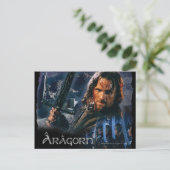 Aragorn met leger briefkaart (Staand voorkant)