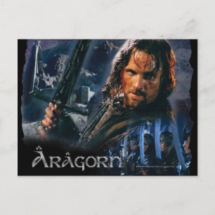 Aragorn met leger briefkaart