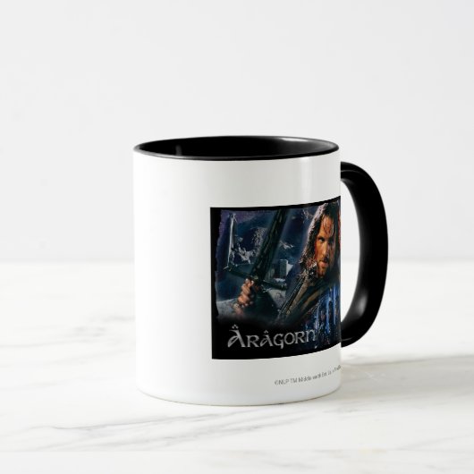 Aragorn met leger mok (Voorkant rechts)