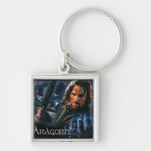 Aragorn met leger sleutelhanger (Voorkant)