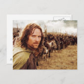 Aragorn Plus Line of Horses Briefkaart (Voorkant / Achterkant)
