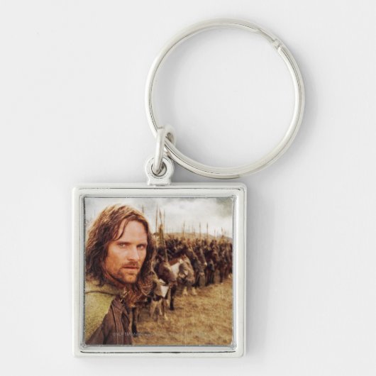 Aragorn Plus Line of Horses Sleutelhanger (Voorkant)