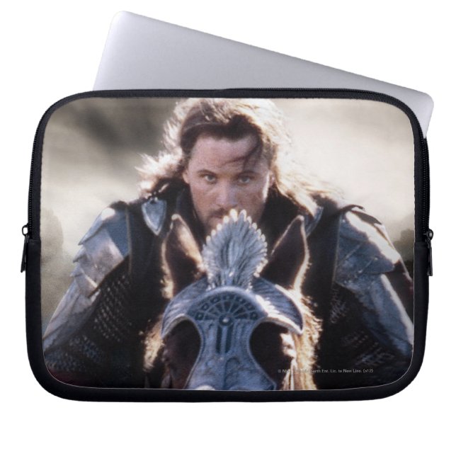 Aragorn Riding Horse Laptop Sleeve (Voorkant)