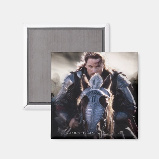 Aragorn Riding Horse Magneet (Voorkant / Achterkant)