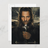 Aragorn Sword Down Briefkaart (Voorkant / Achterkant)