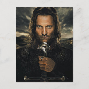 Aragorn Sword Down Briefkaart