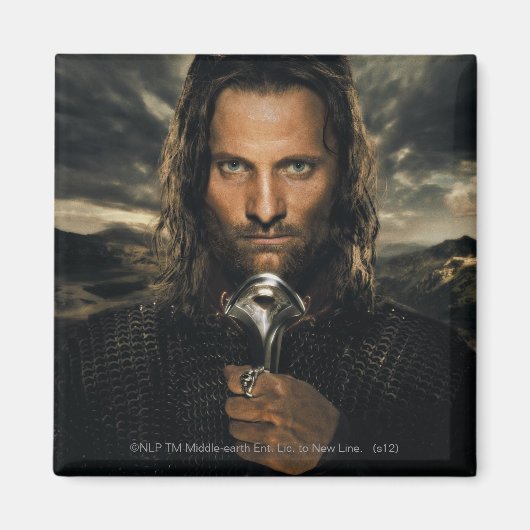 Aragorn Sword Down Magneet (Voorkant)