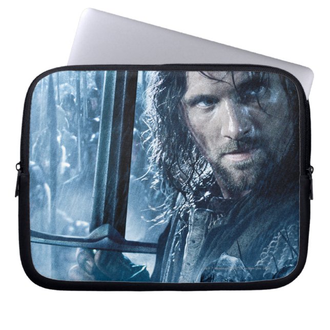 Aragorn Versus Orcs Laptop Sleeve (Voorkant)