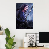 Aragorn with blood poster (Thuiskantoor)