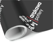 Arakawa Pottery Inverted Word Logo Wrapping Paper Cadeaupapier (Rol Hoek)