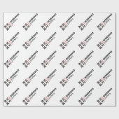 Arakawa Pottery Word Logo Wrapping Paper Cadeaupapier (Vlak)