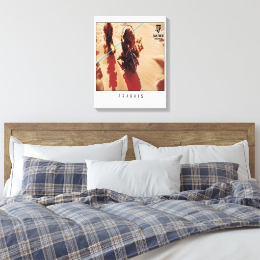 Arakkis Canvas Print (Insitu (Slaapkamer))